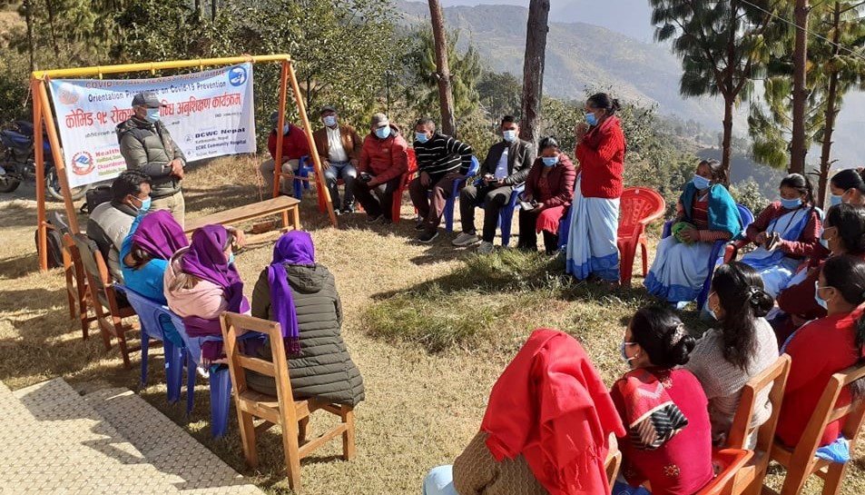 Covid-19 Awareness Training Program at Chaurideurali-1