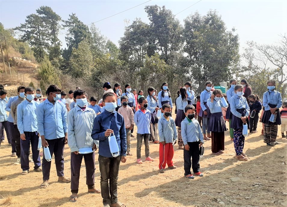 Covid-19 Awareness Plus Covid-19 Preventive Materials Distribution Program At Chaurideurali-9