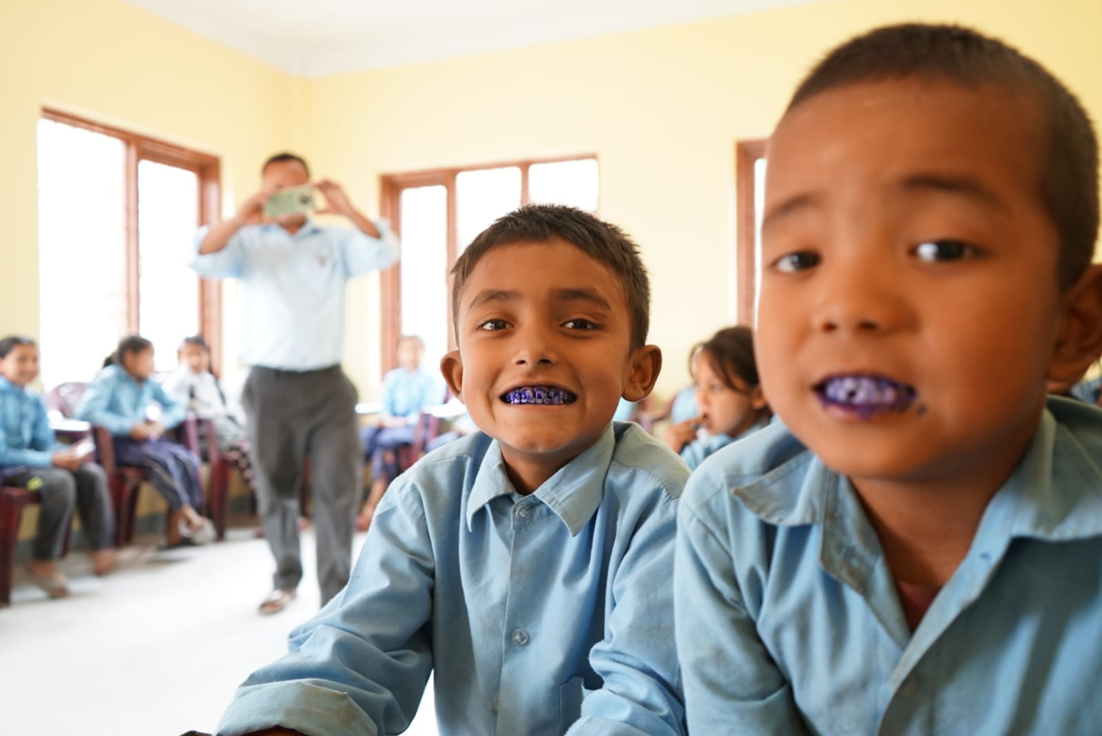 Health awareness program dedicated to promoting oral hygiene