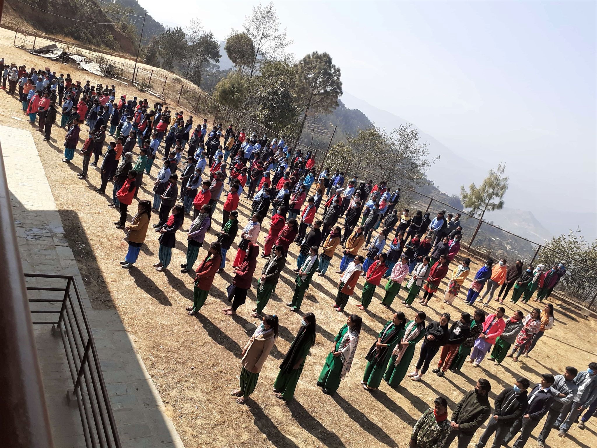 Covid-19 Awareness Plus Covid-19 Preventive Materials Distribution Program At Chaurideurali 4, Chheda, SSSS