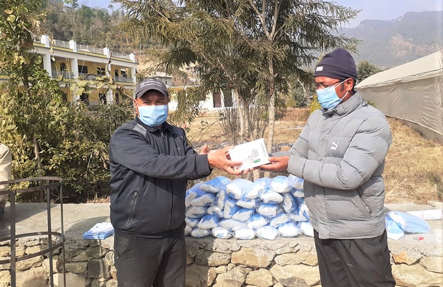 Covid-19 Awareness Plus Covid-19 Preventive Materials Distribution Program At Chaurideurali-5