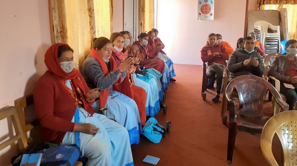 Covid-19 Awareness Training Program at  Chaurideurali-4