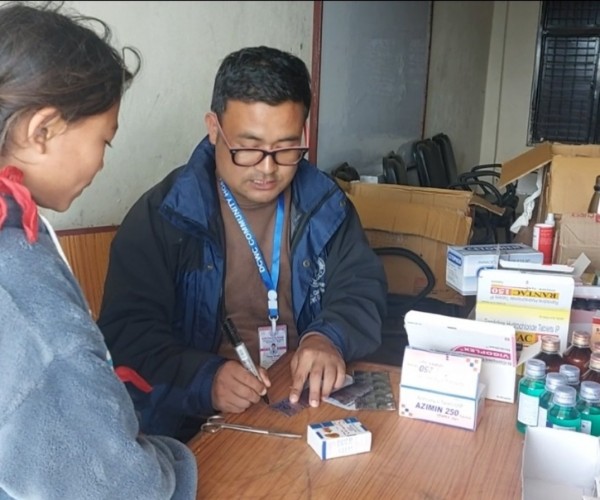 DCWC Community Hospital's Health Awareness Program at Kharpani Secondary School in Ramechhap