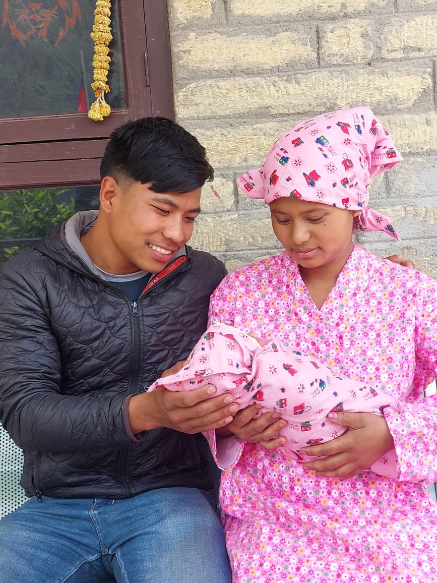 Welcome to the world, little one and congratulation Sharmila Pradhan and Sujan Pradhan
